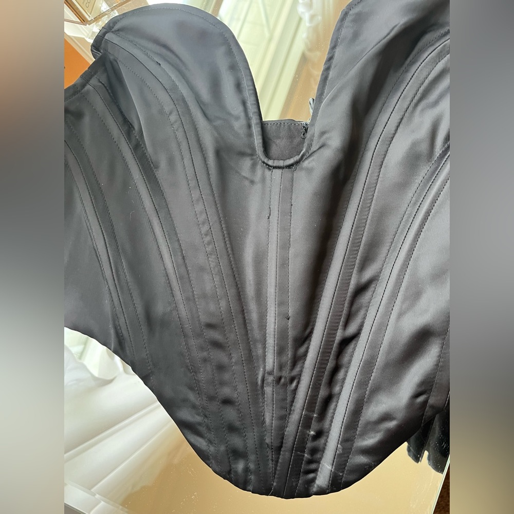 Black corset top